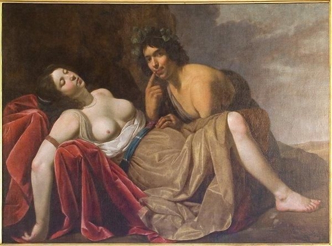 Shepherd And Sleeping Girl aka Granida And Daifilo by Jan van Bijlert, c.1625